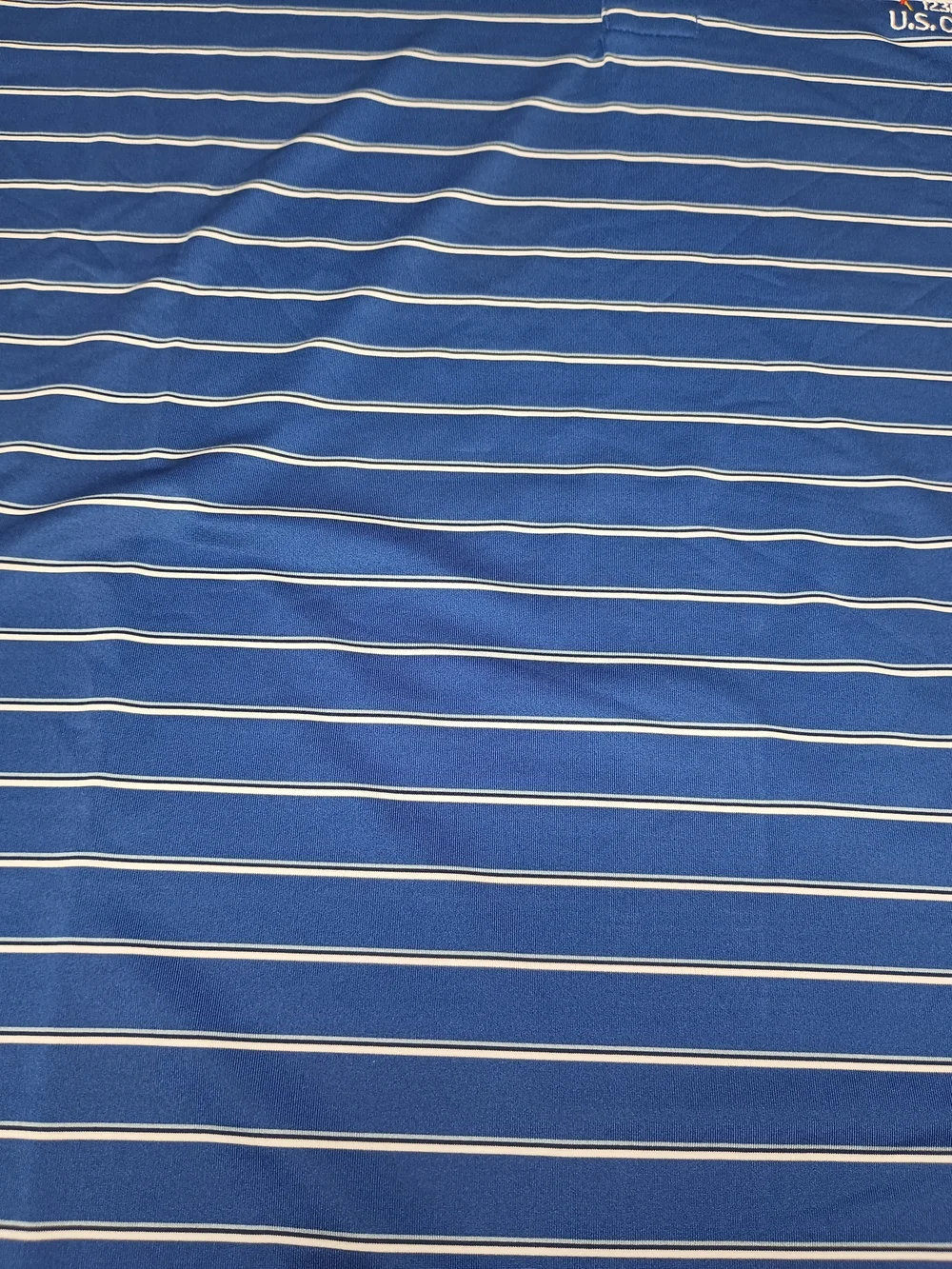 Ralph Lauren RLX Los Angeles Country Club 123rd. U.S. Open Polo Size L Blue